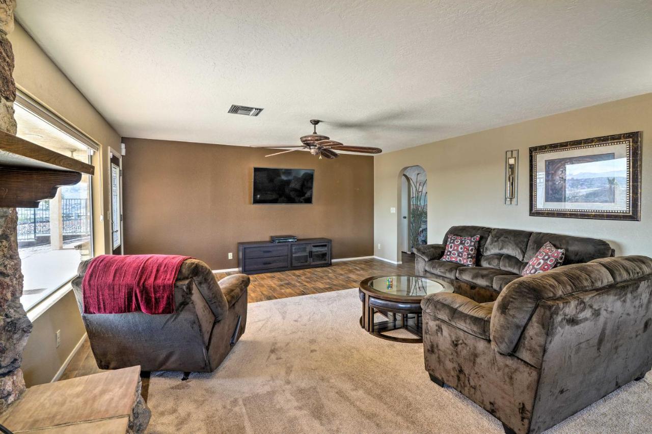 Bullhead City Home With Private Pool, Hot Tub And View Eksteriør billede